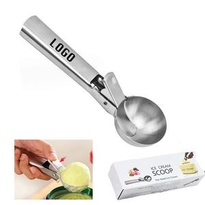 Stainless Steel Ice Cream Scoop With Trigger