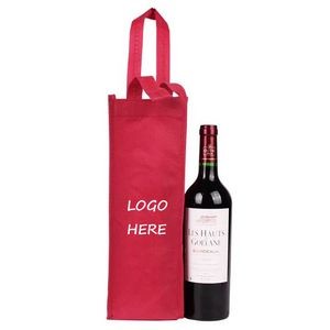 Single Bottle Wine Tote Bag