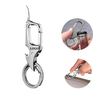 Key Chain Portable Bottle Opener with Small Knife