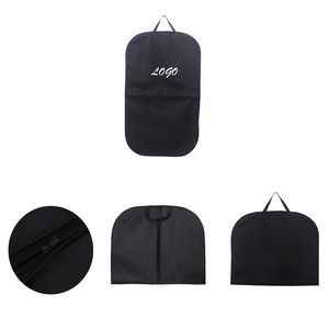 Black Non-Woven Zipper Garment Bags