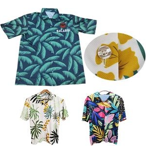 Customized Imprinted Hawaiian Shirt