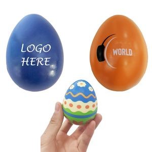Egg Shape Stress Ball/Reliever