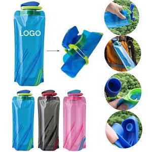 23oz Portable Foldable Water Bottle Bag