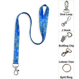 Full Color Printed Polyester Lanyard