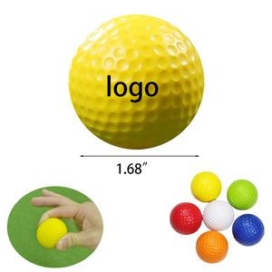 1.68 Inch Foam Golf Practice Balls Stress Relief Toys