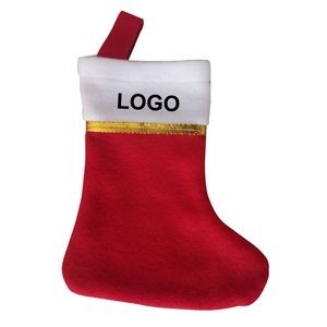 Mini Christmas Santa Sock