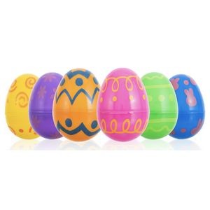 Printed Plastic Easter Eggs Easter Basket Stuffers Fillers Classroom Prize Supplies