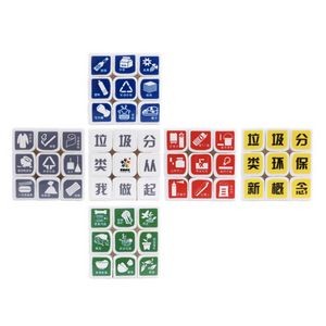 Plastic 3x3 Magic Speed Cube Puzzle