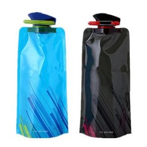 Flip Top Folding Portable Water Bottle Bag