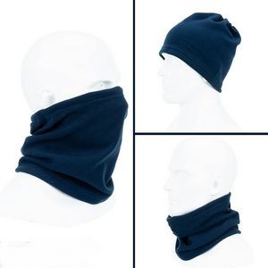 3-in-1 Fleece Neck Scarf/Warmer Cap/Snood Face Mask
