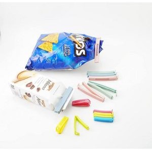 Curved Design Plastic Chip Clip for Food Package
