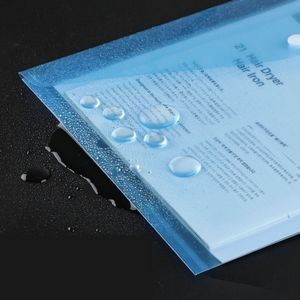 A4 Clear School Waterproof Document Folder