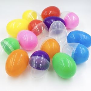 2.3" Easter Eggs Colorful Plastic Easter Eggs Fillable for Filling Specific Treats