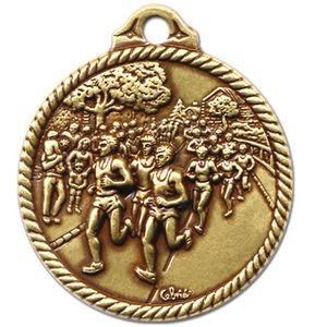Stock Heritage Line Event Medal Marathon