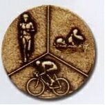 Newport Mint Stock Medal - 1 1/8" (Triathlon)