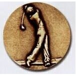 Newport Mint Stock Medal - 1 1/8" (Golf - Male)