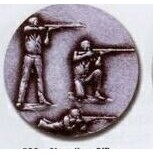 Newport Mint Stock Medal - 1 1/8" (Shooting Rifles)