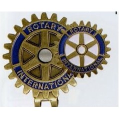 Rotary International Stock Hat Clip