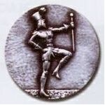 Newport Mint Stock Medal - 1 1/8" (Drum Majorette)
