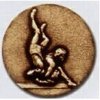 Newport Mint Stock Medal - 1 1/8" (Wrestling)