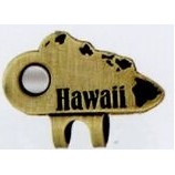 Hawaii Islands Stock Hat Clip