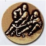 Newport Mint Stock Medal - 1 1/8" (Hockey)