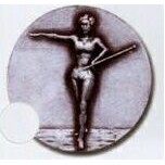 Newport Mint Stock Medal - 1 1/8" (Twirling)