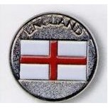 England Flag Stock Ball Markers