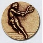 Newport Mint Stock Medal - 1 1/8" (Tennis Female)