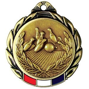 Stock RWB Regency Medal (Bowling)2 3/4"