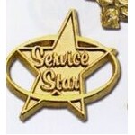 Stock Service Star Lapel Pins