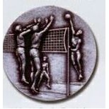 Newport Mint Stock Medal - 1 1/8" (Volleyball Male)
