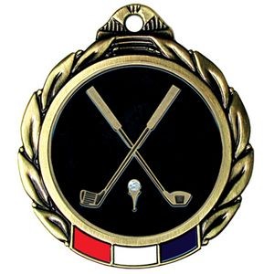 Stock RWB Regency Medal (Golf General) 2 3/4"