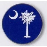 Stock Ball Markers (South Carolina Flag)