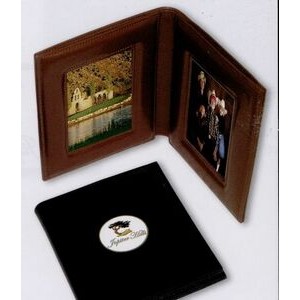 Leatherette Folding Picture Frame