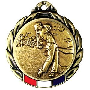 Stock RWB Regency Medal (Golf Male)2 3/4"