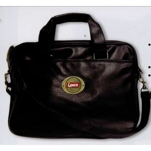 Leatherette Portfolio Bag w/ 2