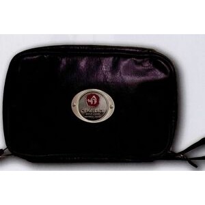 Leatherette Shave & Utility Travel Kit Bag w/ 2
