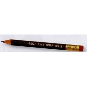 Imprinted Hexagon Golf Pencil w/ Eraser