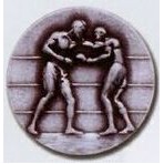 Stock Newport Mint Medal - 1 1/2" (Boxing)