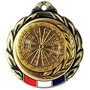 Stock RWB Regency Medal (Darts) 2 3/4"