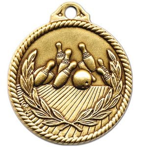 Stock Heritage Line Event Medal Bowling