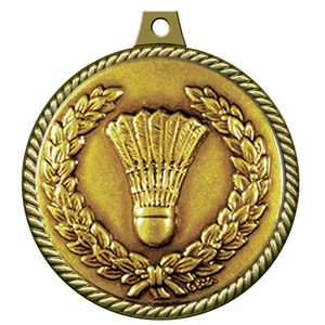 Stock Medal w/ Rope Border (Badminton) 2 1/4"