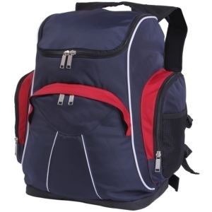 Triple Play Nylon Wide Mouth Backpack