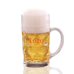 Large Capacity Beer Glasses Mug 1000ml