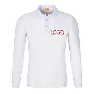 Custom Long Sleeve Polo Shirt