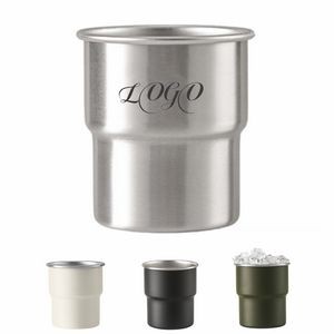9.5 Oz. Stainless Steel Stackable Cup