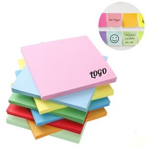 Custom 50 Sheets Sticky Notepad - (3"x3")