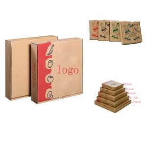 6" Custom Printing Pizza Box