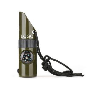 Multi-Functional Survival Whistle with LED